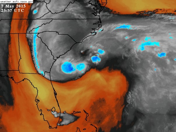 Water vapor imagery from 7:37pm ET. 