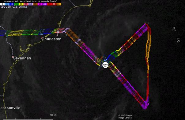Reconnaissance data up until 9:35 PM ET. 