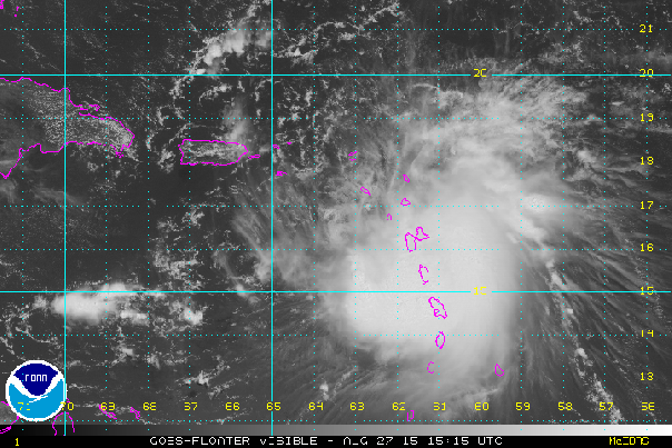 Visible imagery ending 6:15pm AST