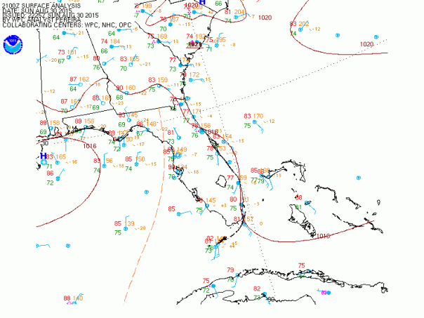 083015 2100z Surface Analysis